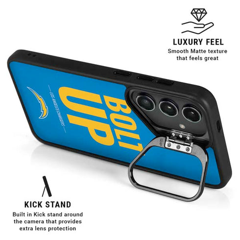 NFL Los Angeles Chargers Team Motto Galaxy S24 Plus Kickstand Case